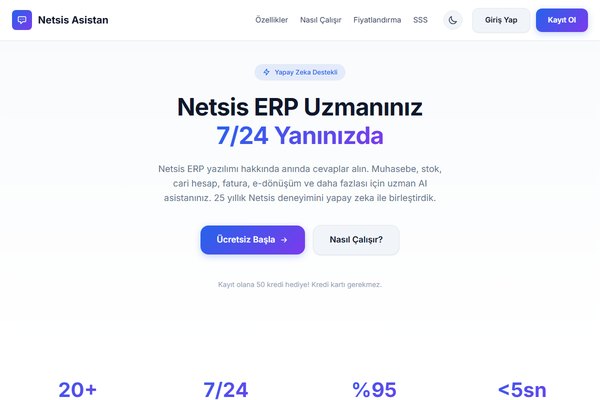 Netsis AI Asistan